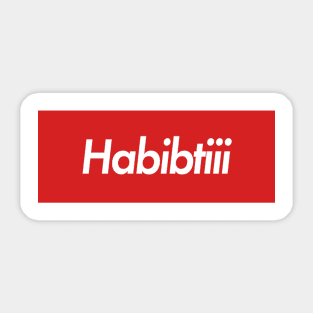 Habibti Sticker